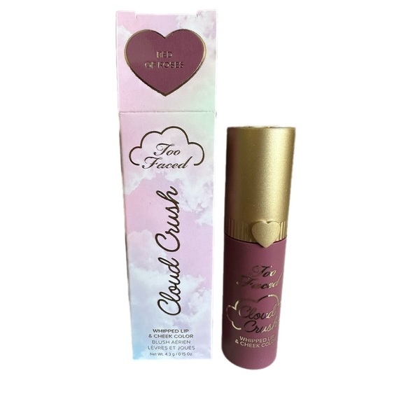 Too Faced Cloud Crush Whipped Lip & Cheek Color – Bed of Roses - Picture 2 of 9